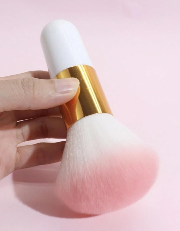Premium Synthetic Foundation Makeup Brushes, Face Contour Brush for Blending Face Powder Blending Blush Concealer Blush Cosmetic Tools