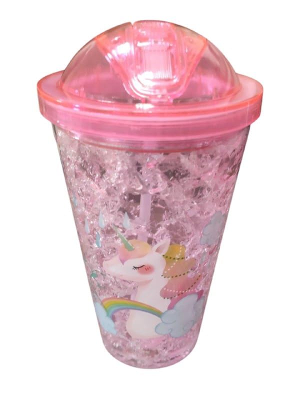 Bottles for Juice, Smoothies, Milkshakes, Cold and Hot Beverages 450 ml Sipper (multicolor)
