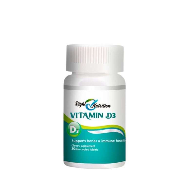 Vitamin D3 Natural Supplement – 4000 IU + Calcium Carbonate