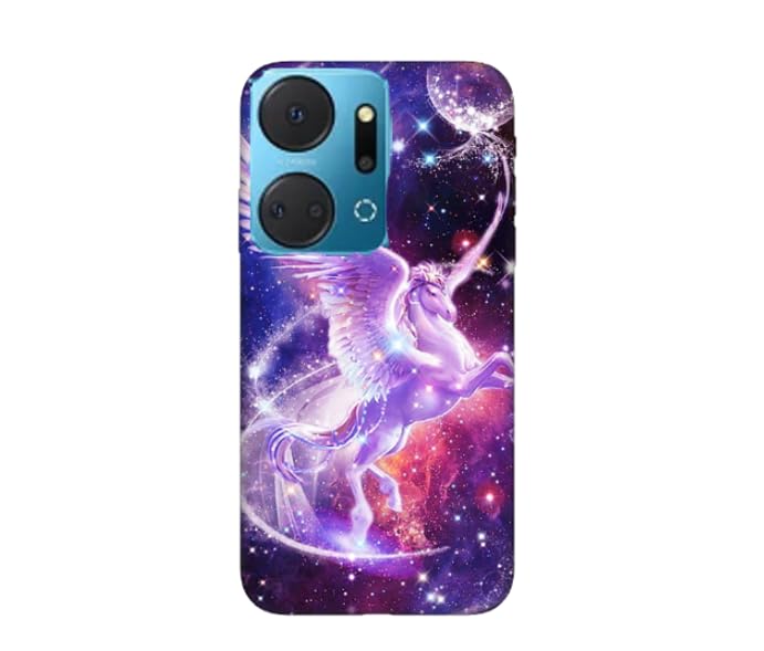 New design number 10042 Silicone Printed mobile case compatible with Honor X7a