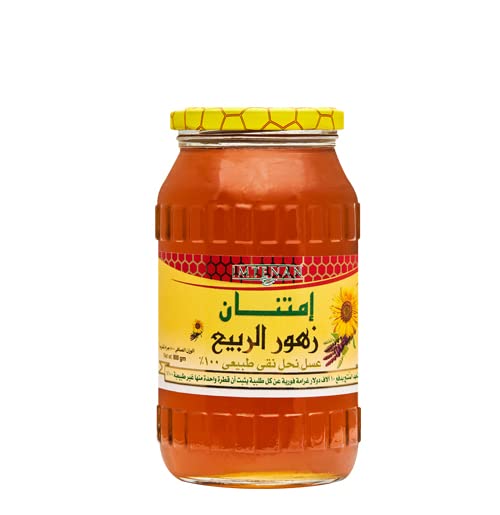 Imtenan Spring Flowers - Pure Bee Honey, 450 gm