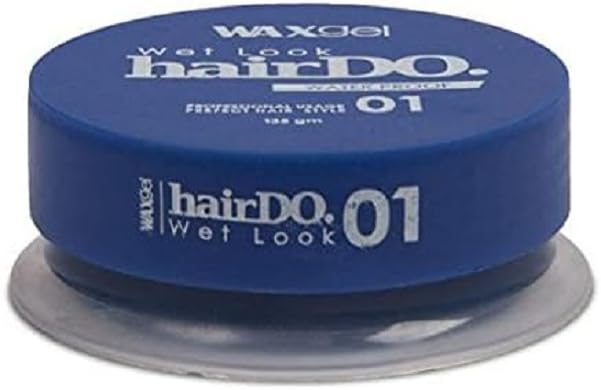 Hairdo Super Strength Wet Look Gel Wax (Blue, 135g)