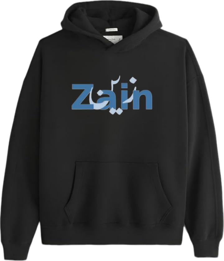 Zain Hoodie back Black
