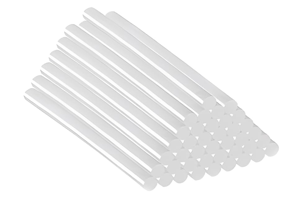 OVA Thick Clear Glue Sticks for Glue Gun – Large Transparent Hot Glue for Classroom, Crafts, DIY, and School Projects