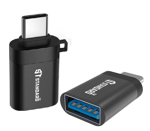 ST-Standard 9130T USB-C OTG Adapter USB 3.0 Female to Type-C – 5Gbps Speed 2-Year Replacement + 5-Year Maintenance