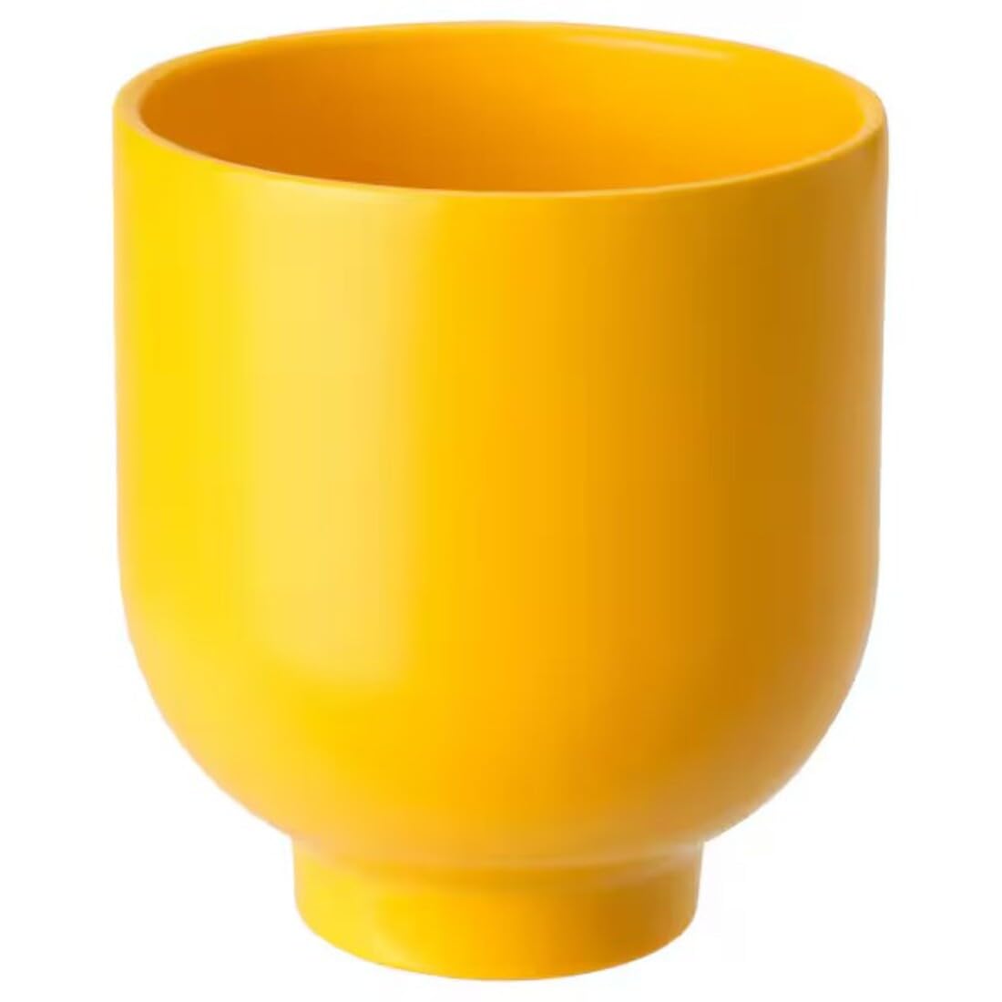 Digital Shoppy DRÖMSK Plant Pot, Bright Yellow, 9 cm (3 ½ ")