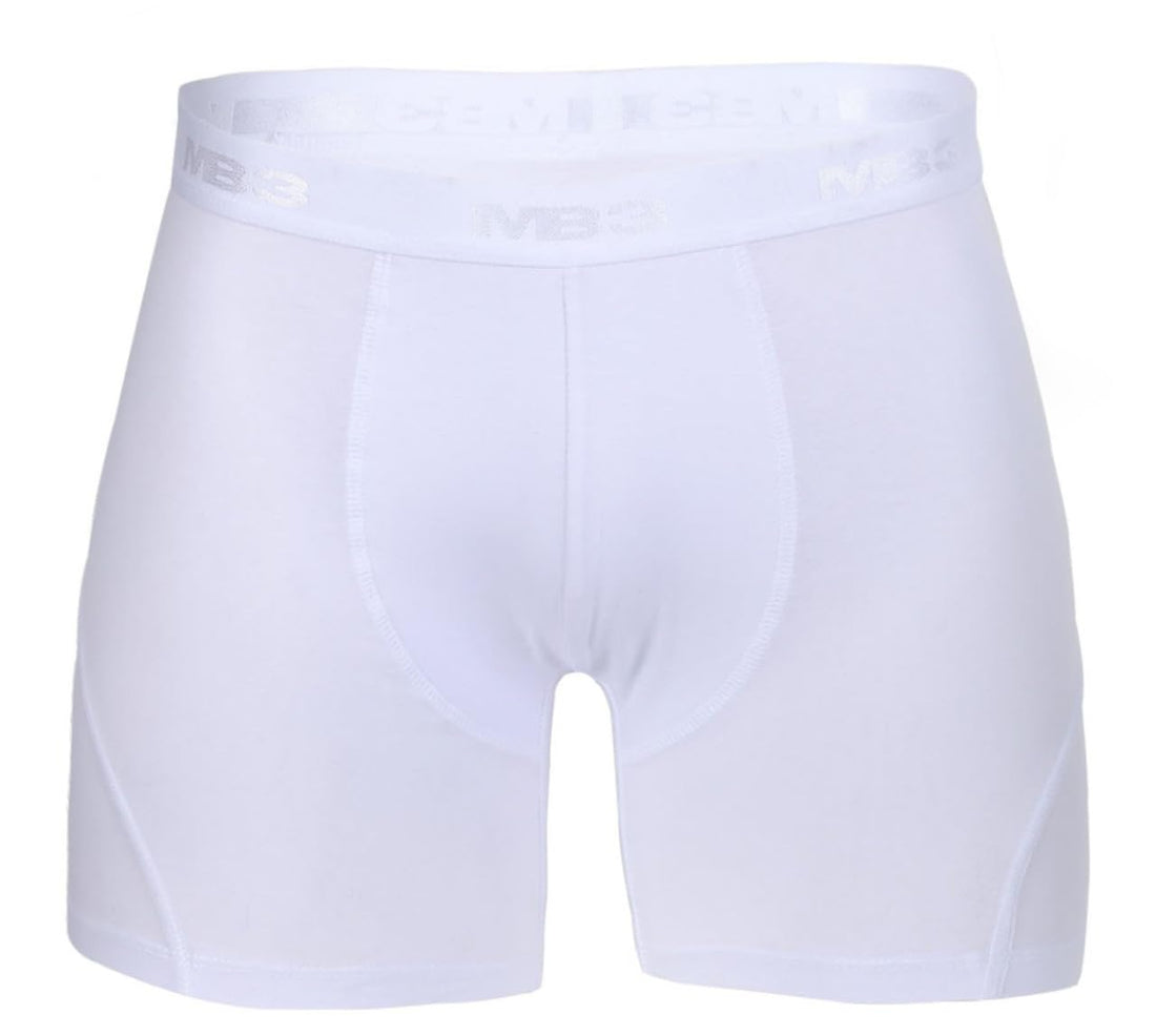 MB3 Mens Cotton Solid Boxer Short Base Layer Underwear (pack of 1)