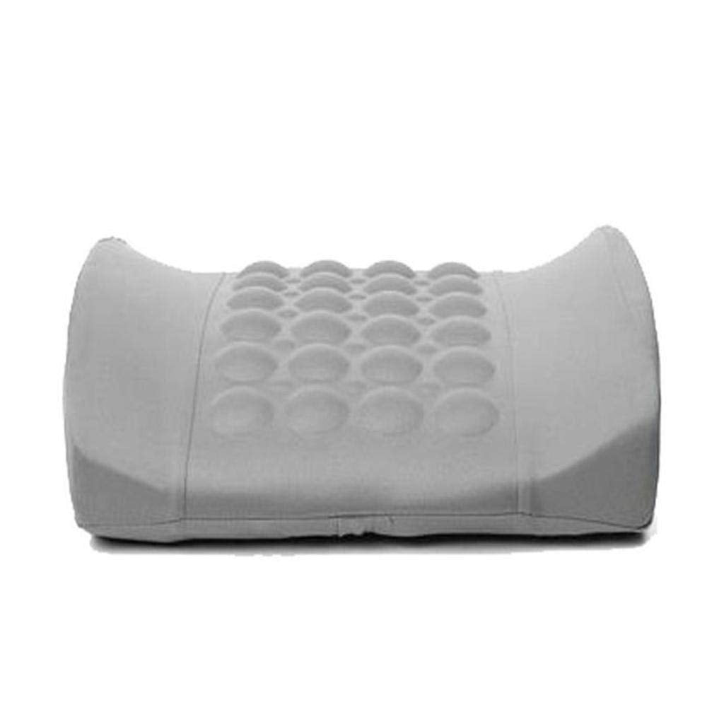 Beauenty Car Back Lumbar Posture Support Electrical Massage Cushion Pillow- Light Grey, 2724699490406