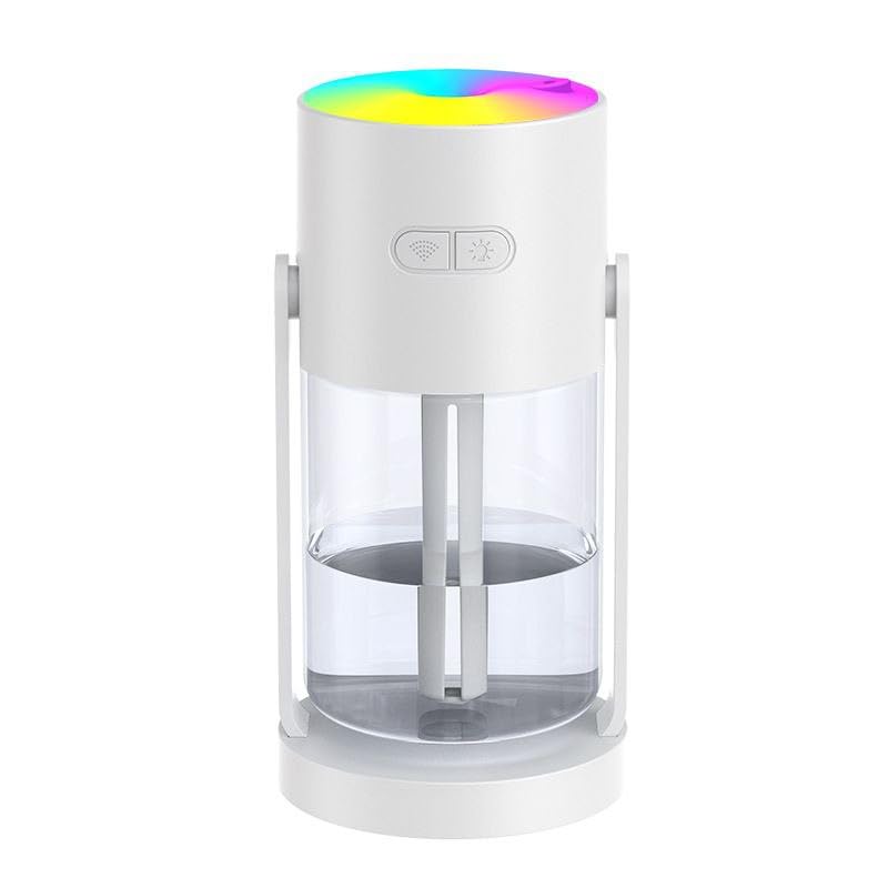 Smart Galaxy Star Projector Humidifier with LED Night Light, Acrylic Moving Aroma Diffuser, Touch Control Air Moisturizer with Charger Included for Bedroom, Kids Room, Relaxation & Home Decor