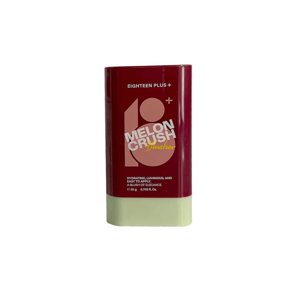 Melon Crush Blusher Stick, Hydrating and Luminous, Buildable Colour, Lightweight, 20g