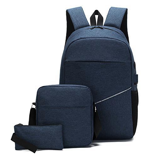 Energy Case 3 Pcs Laptop Bag17 inches, Backpack, Handbag, Messenger Bag, Shoulder Bag,Travel Bag, Water Resistant, For Men, Women, Student, Girls, Boys, School, Hiking, SET OF 3