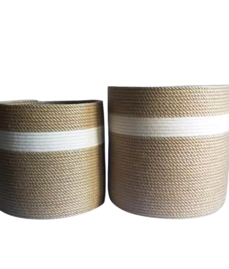 Woven It Woven Plant Pot For Indoor & Outdoor Use,(25×25×25Cm) 5006-1