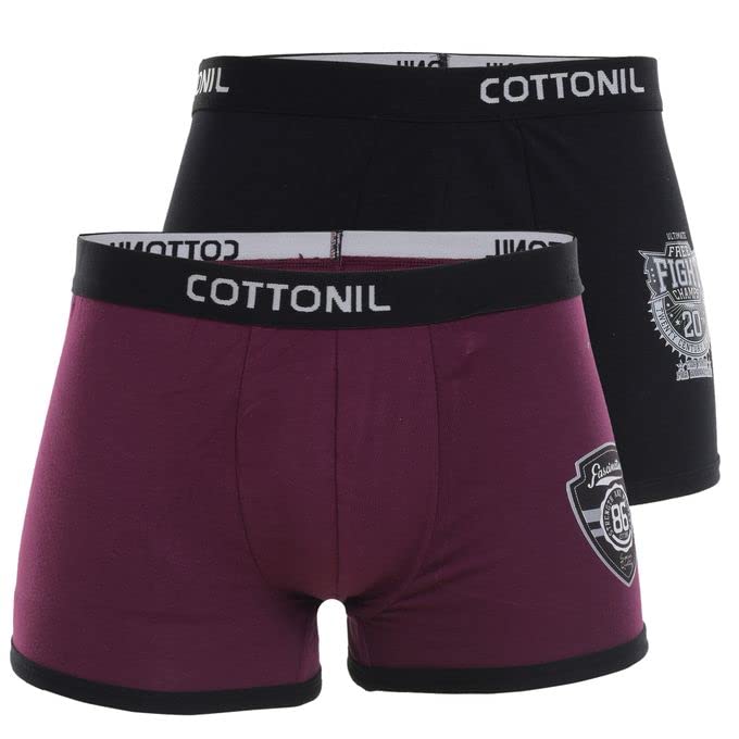Set Of (2) Men Boxer Relax Cottonil