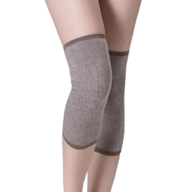 Winter Cashmere Wool Thermal Knee Sleeves for Men Women – Knee Warmers & Leg Support – Comfortable Knee Pad for Arthritis, Running, Cycling, Skiing