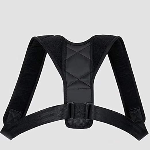 Back Brace Posture Corrector For Men And Women Adjustable Shoulder Strap Compression Vest Breathable Back Support Belt Relieves Shoulder And Spine Pain Improves Posture Comfortable Corset (L)