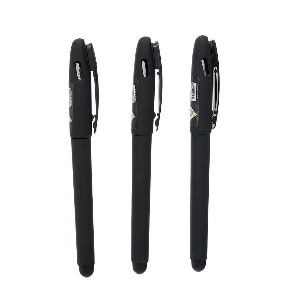 Big boss sm-900 high quality office pen 1.0 mm set of 3 pcs for school, student, office. -black