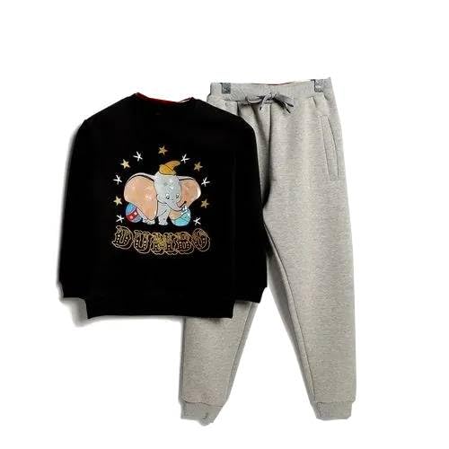 Disney Dumbo Printed Cotton Sweatsuit of Sweatshirt & Sweatpant