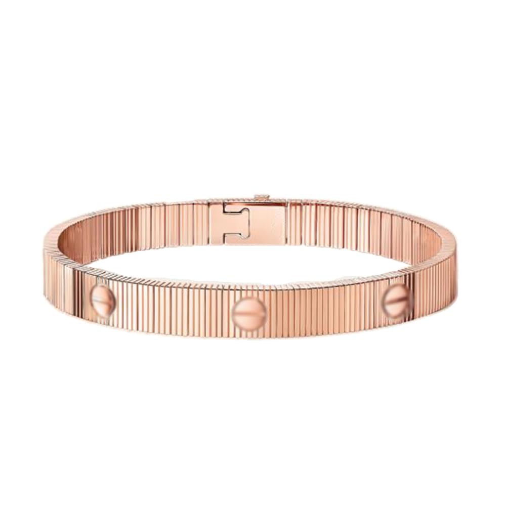 Women's Stainless Steel Bangle Bracelet for Women-Bangle Design with Decorative Studs-Love Unlimited Bracelet-Best Women's Gift