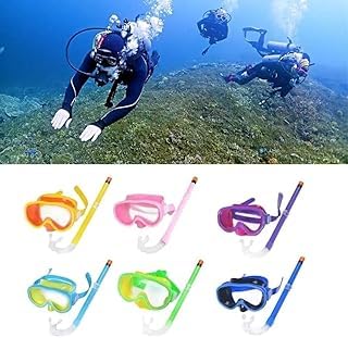 SMART FIT®Snorkel Swimming Goggles Eye Mask with Snorkel for Boys Girls Medium WG1009