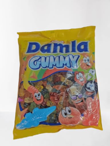 Damla Gummy Fruit Juice Flavoured Jelly Candy, 1 kg