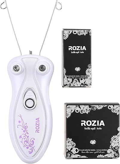 ROZDA HP2999 Electric Hair Removal Thread Epilator Kit