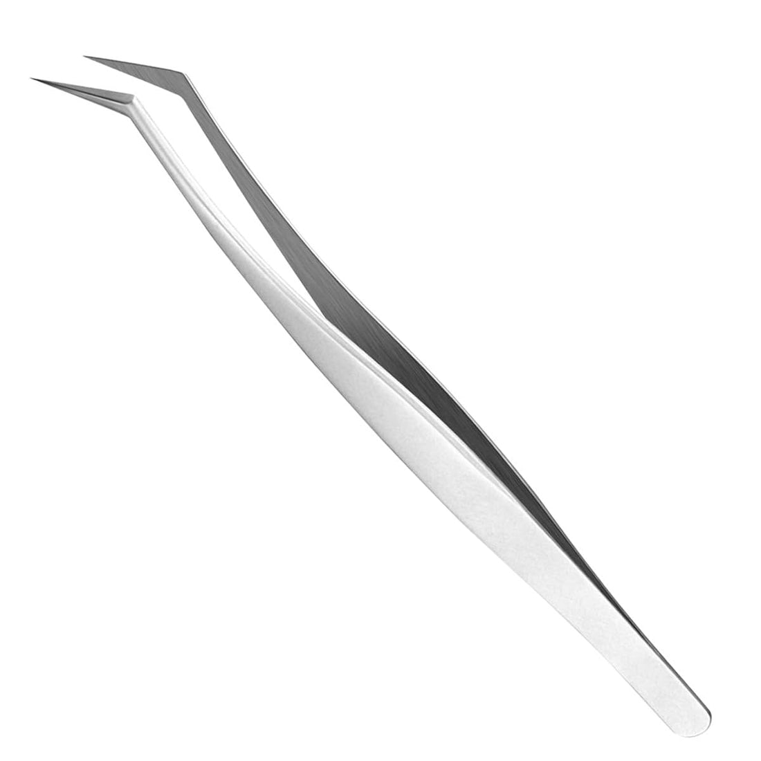 Lash Extension Tweezers - Professional Stainless Steel Lash Extension Tweezers, Precision Beauty Tool for Eyelash Extensions and Manicure (3)