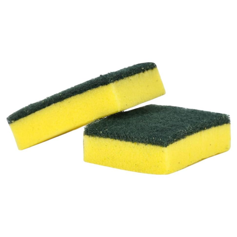 Leechy Kitchen Cleaning Sponge 2 Pieces, Multicolor