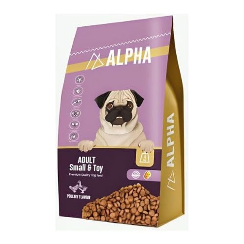 ALPHA Dry Food FOR Adult Dog Small & Toy Dog 4Kg From Pets Zone