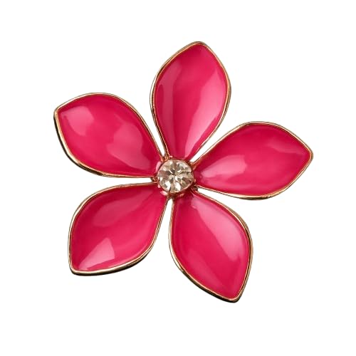 MySouqEg - Store - (1pcs) Crystal Pearl Flower Brooches Pins Fashion Beautiful Created Rhinestone Floral Brooch Good Idea for Party Dance Wedding Banquet for Elegant Women Girl
