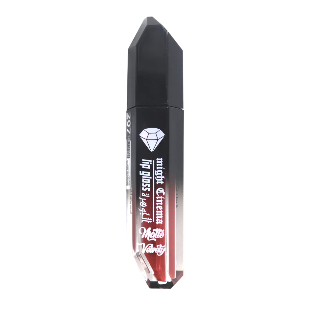 Might Cinema Lip Gloss Jewel Matte Velvety-Shade Number 207