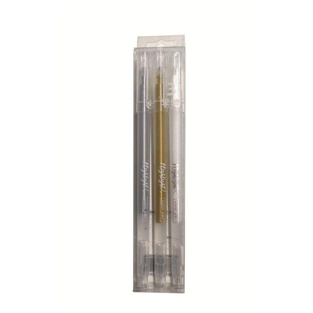 Chenguang Pack Of 3 Gel Pens - 3 Colors - 0.5Mm - No:Agpy5573