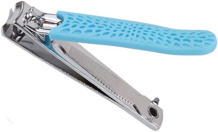 Nail Cutter 1 Pc – Stainless Steel Clippers for Fingernail with Sharp Blades & Plastic Grip for Men & Women, Professional Nail Cutter for Precise Trimming & Grooming (Blue)