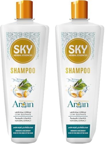 Sky Shampoo with Argan Oil 900g (Pack of 2)