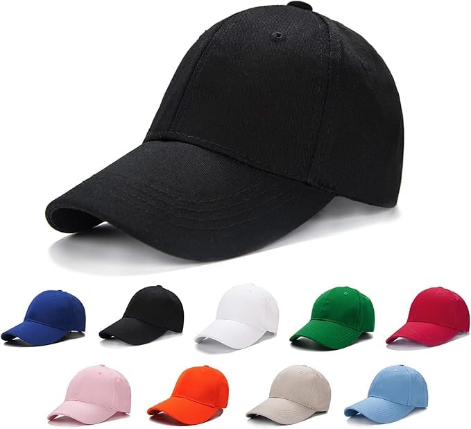 Casual Sports Summer Cap Hat High quality, Unisex Adults, Adjustable Fit, for Men & Woman