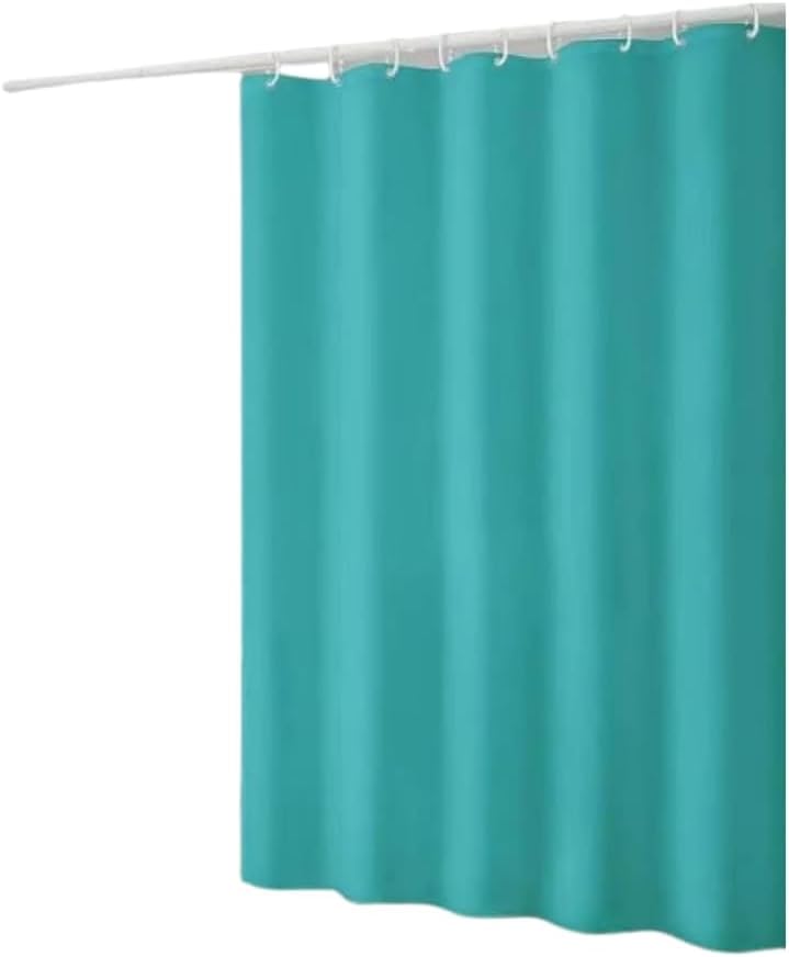 Bathroom Shower Curtain – 180 x 180 cm, Waterproof & Mildew-Resistant Curtain with Hooks | Modern Bathroom Decor (Gunzari)