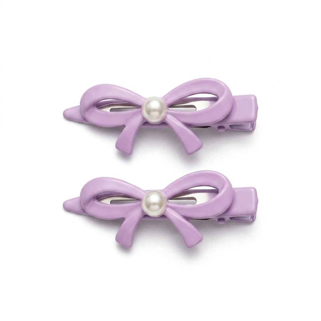 Catch Up Hair Clips Set for Girls – 2 Pieces Cute Hair Claw Clips, Strong Hold Non-Slip Design, Lightweight Comfortable Hair Accessories for Daily Use, School & Parties