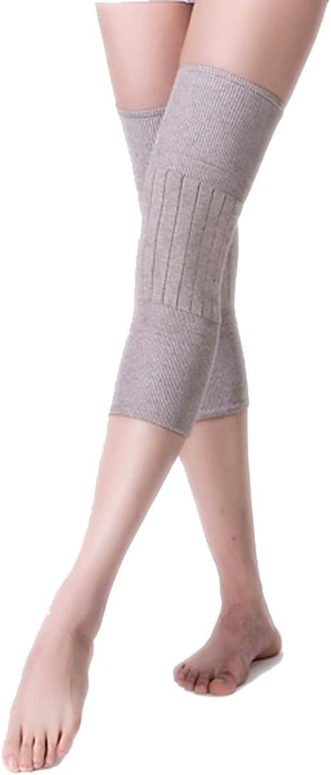 Winter Cashmere Knee Sleeve – Warm Thermal Knee Support for Men and Women, Flexible Compression Knee Protector for Cold Weather Activities, Running, Cycling, Skiing & Everyday Wear