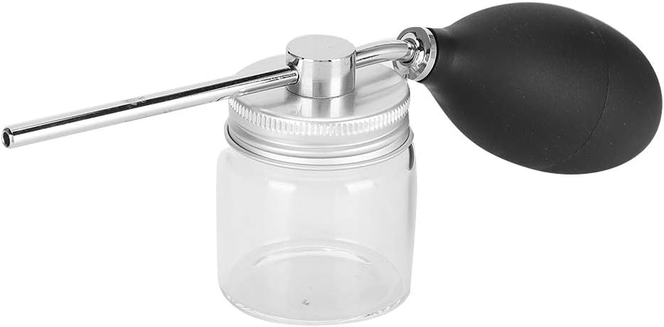 GQ Hair Fiber Applicator, Powder Spray Bottle, Hair Building Fibers Spray Bottle Hair Fiber with Glass Nozzle Hair Atomizer for Hair Fibers