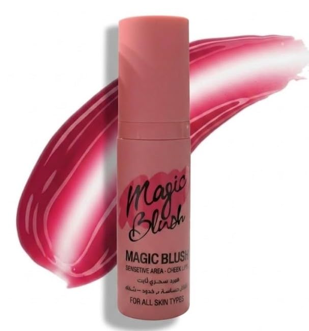 2 IN 1 lip and cheeks MAGIC BLUS- Tint Dream Blush - Nourishes & Repairs Skin, Long Lasting, Water Based Formula For a Seamless Creamy Matte Finish, For Sensitive Skin-36 40ml