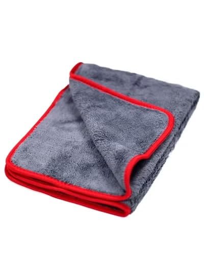 Professional Premium Microfiber Car Drying Towel, Ultra-Absorbent with Twisted Loop Technology, Streak & Scratch Free Drying for Cars 40 * 60cm (Grey)