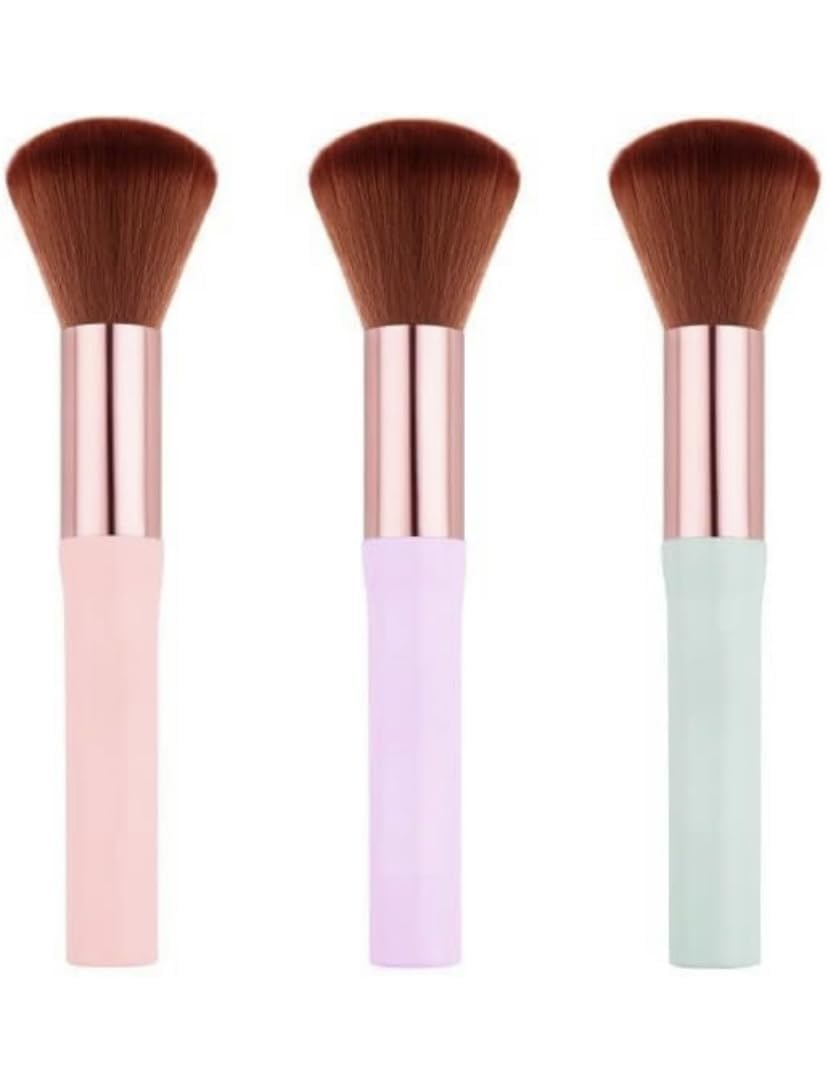 BRRUSH -BLUS-POWDER-Contour Makeup Brush for Professional 1pc-multicolor