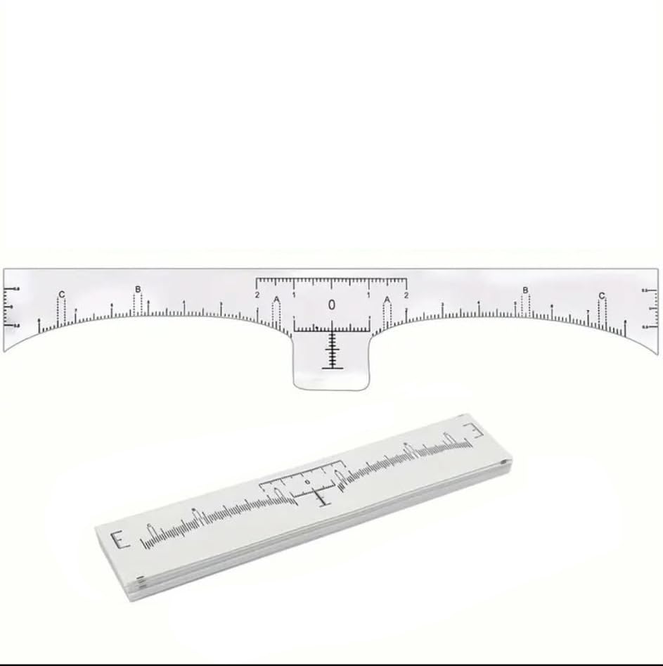 Eyebrow stencils kits for beginners (Disposable Eyebrow Ruler-10 PCs)