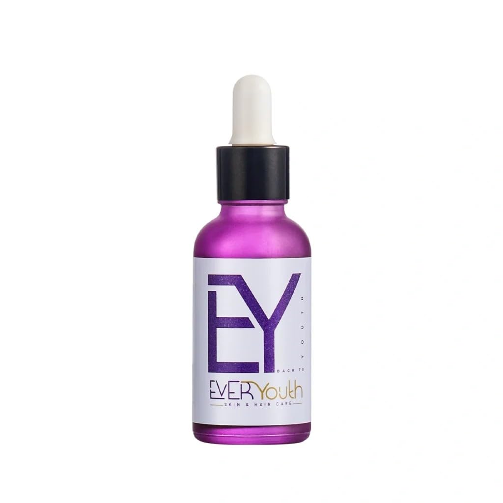 EVERYOUTH Detox Anti-Aging Serum, Triple Axis Skin Care, Wrinkle Reducing Formula with Natural Antioxidants, 30ml