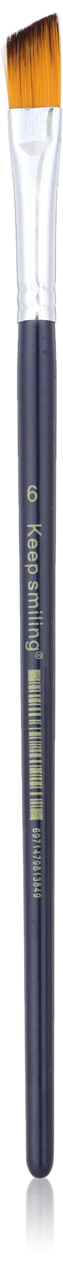 Keep Smiling Single Beveled Brush, Size 6