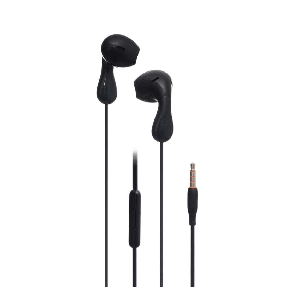 Celebrat G29 Wired Stereo Earphones with Mic – 3.5mm Jack, In-Line Control, Clear Sound & Call Clarity – Black