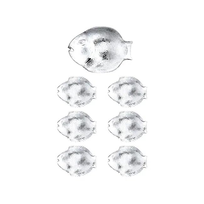 Pasabahce Marine Glass Dinner Set – 7 Pieces for 6 People-Turkey Made