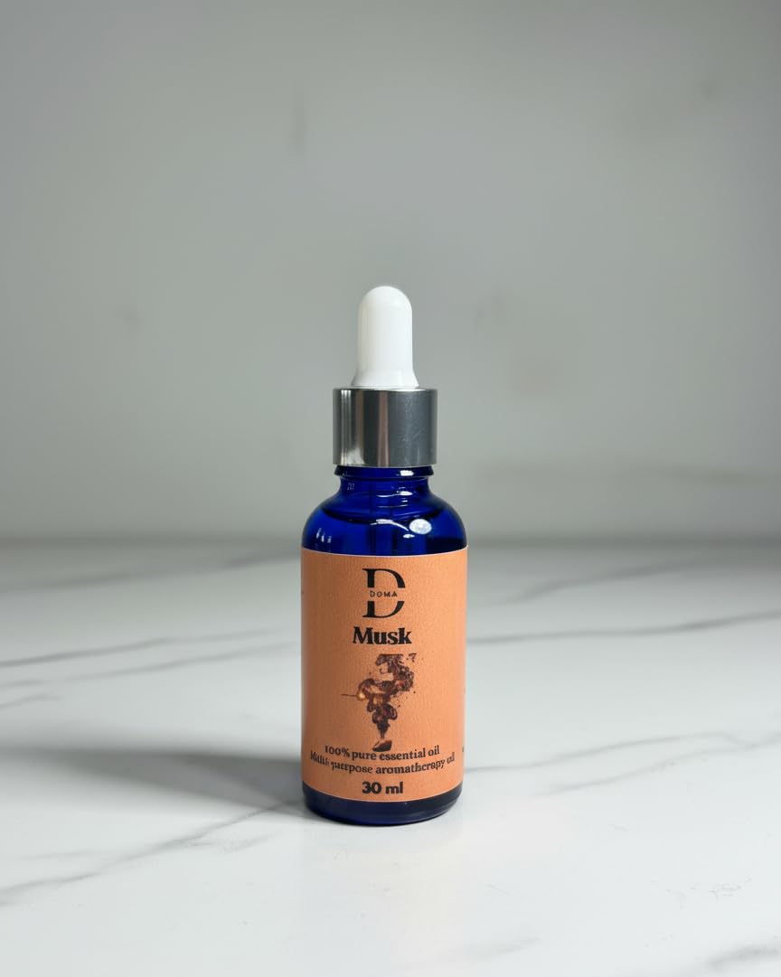 100% Natural Fragrance Oil for Perfumers - Water Soluble - White Musk - 30ml
