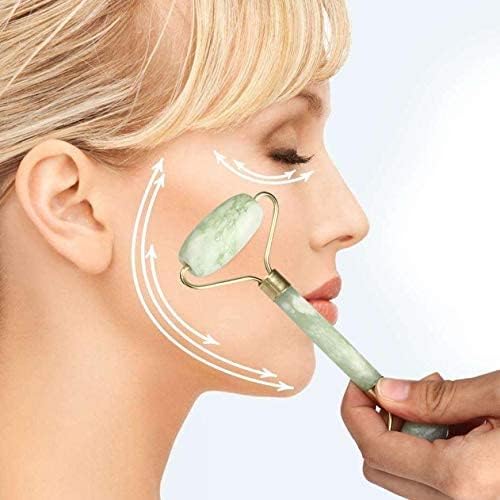Natural Beauty Jade Roller Thin Massager Face Lift Tool