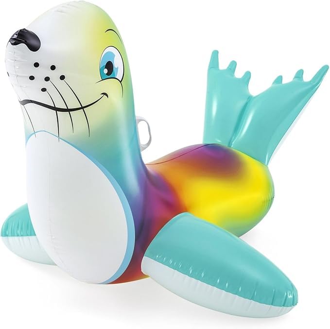 Flash 'n Splash Sea Seal Ride On Float