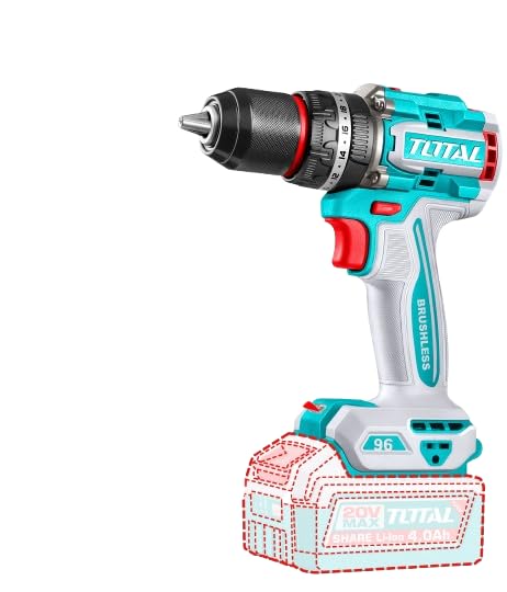 Brushless cordless impact drill 20V 96Nm Without battery and charger TIDLI209681